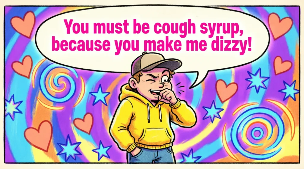 Cute Cough Pickup Lines