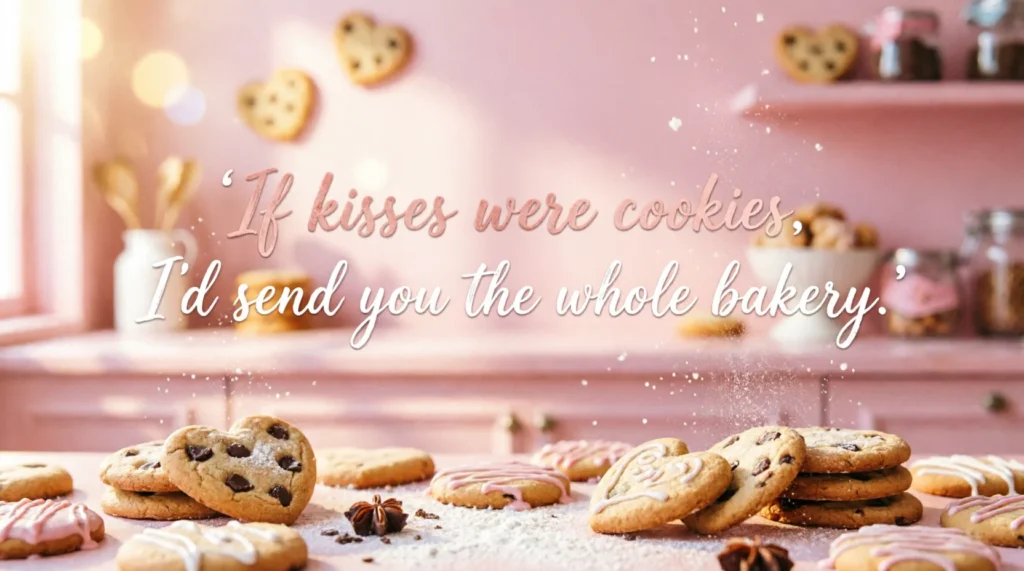 Cute Cookies Pickup Lines