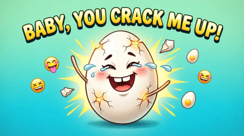 Cute Eggcited Pickup Lines