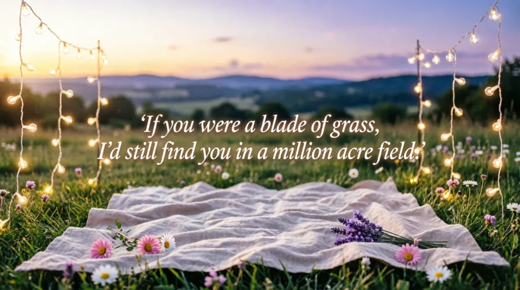 Best Grass Pickup Lines