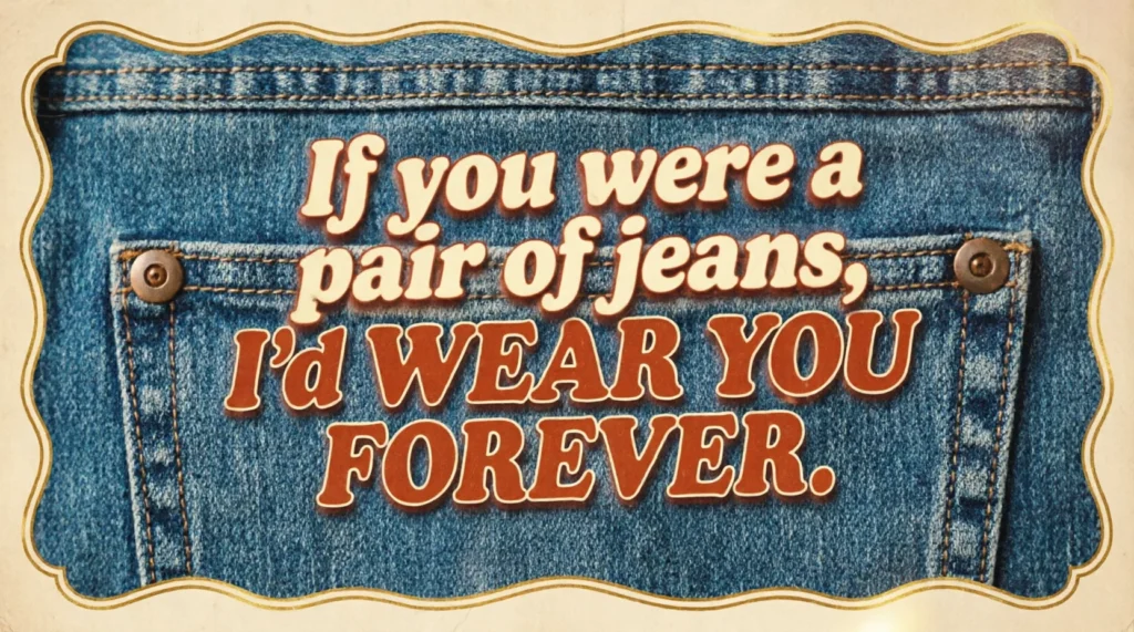 Best Jeans Pickup Lines