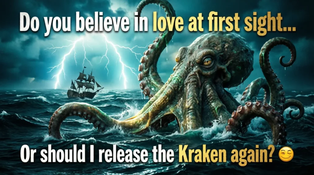 Cute Kraken Pickup Lines