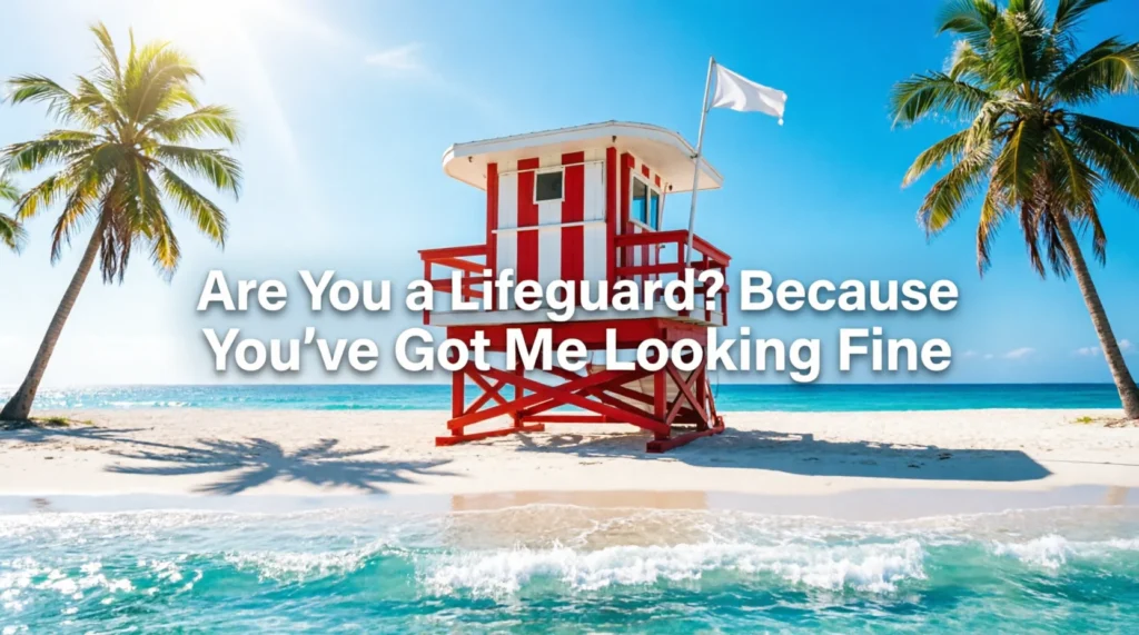 Cute Lifeguard Pickup Lines