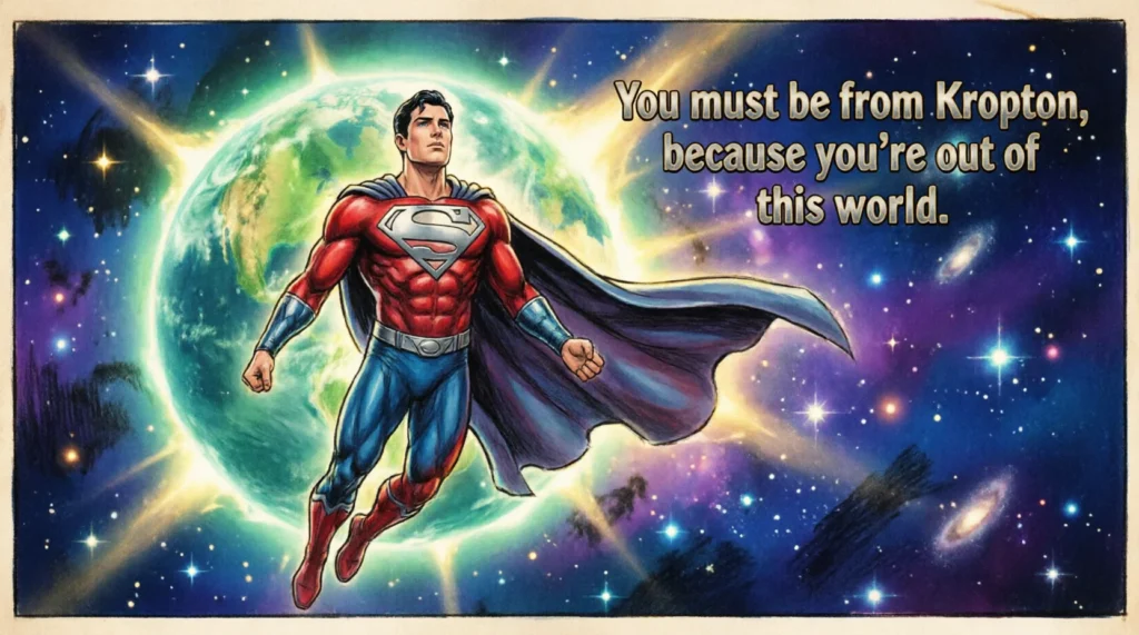 Cute Superman Pickup Lines