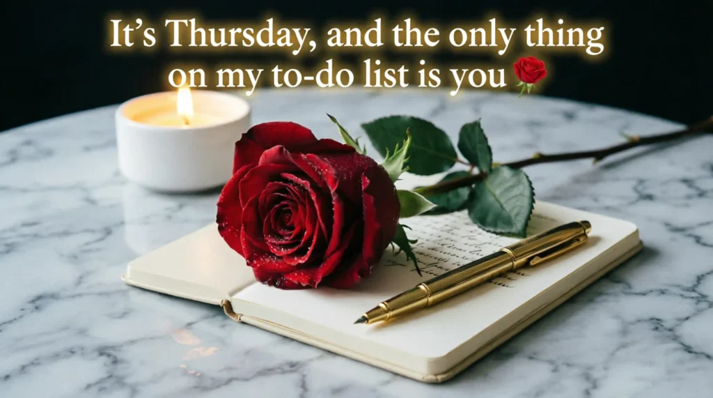 Cute Thursday Pickup Lines
