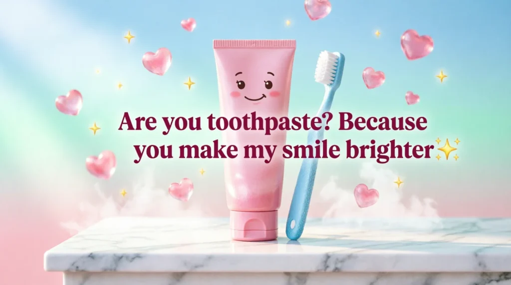 Best Toothpaste Pickup Lines