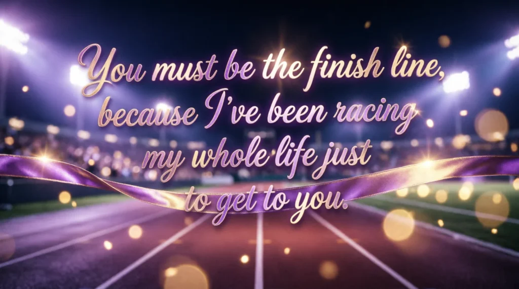 Cute Track Pickup Lines