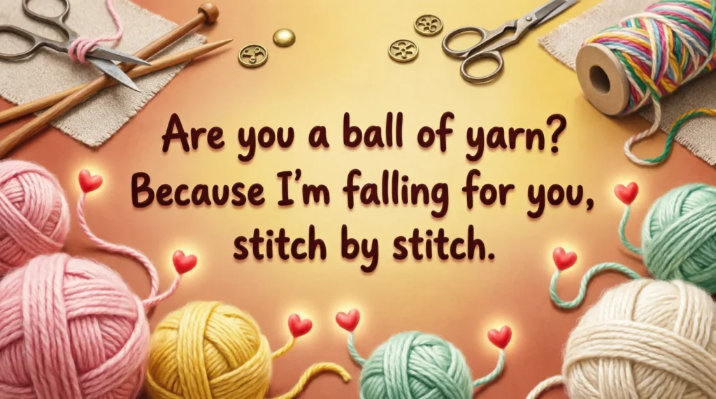 Cute Wool Pickup Lines