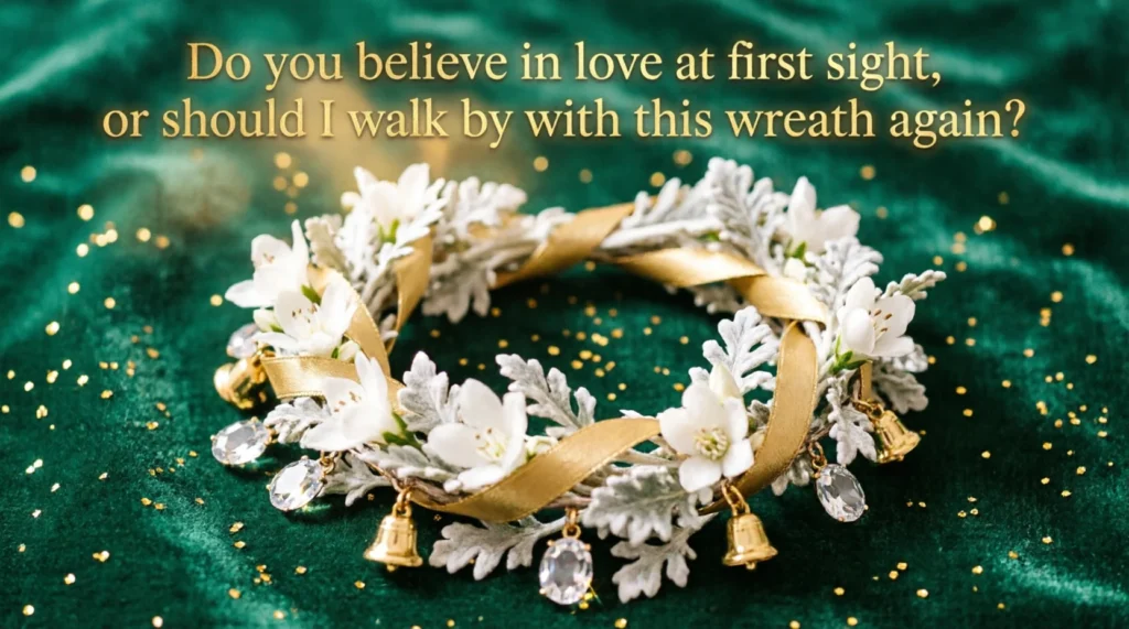 Cute Wreath Pickup Lines