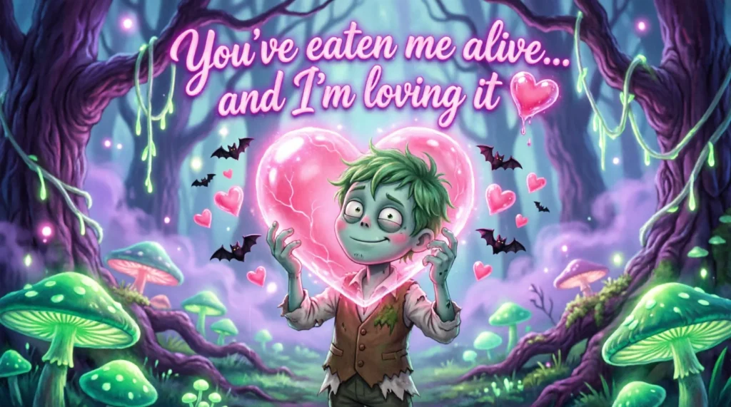 Cute Zombie Pickup Lines