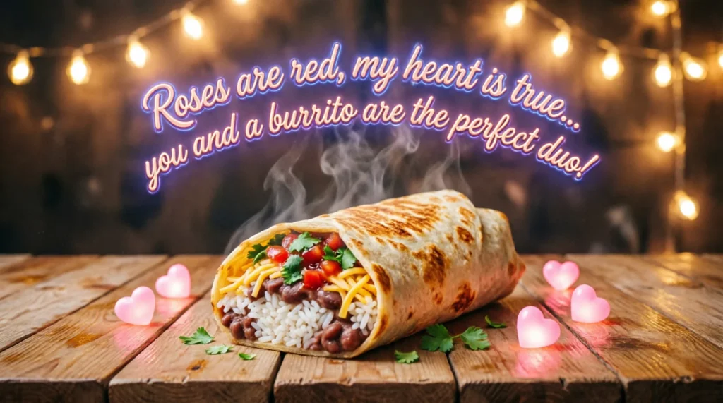 Cute Burrito Pickup Lines