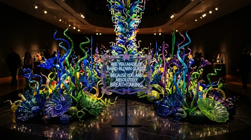 Cute Chihuly Pickup Lines