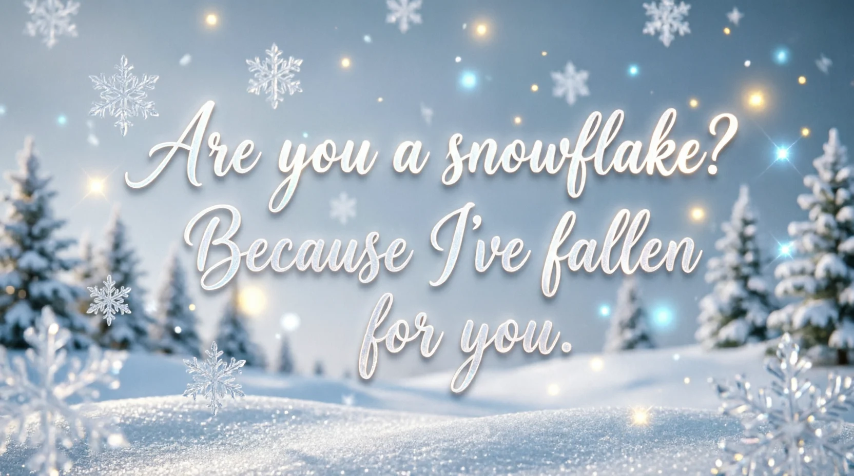 Best Holiday Pickup Lines