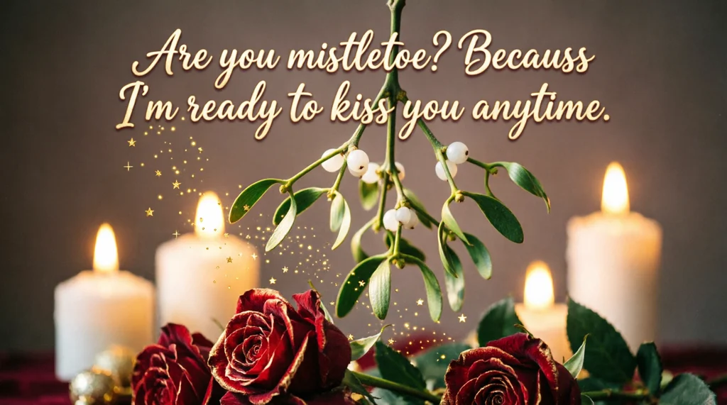 Cute Holiday Pickup Lines