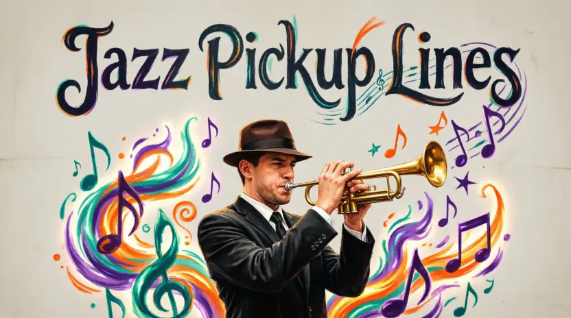 Cute Jazz Pickup Lines