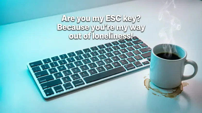 Cute Keyboard Pickup Lines
