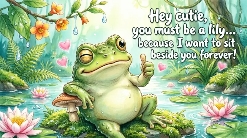 Funny Toad Pickup Lines That Will Make Them Laugh