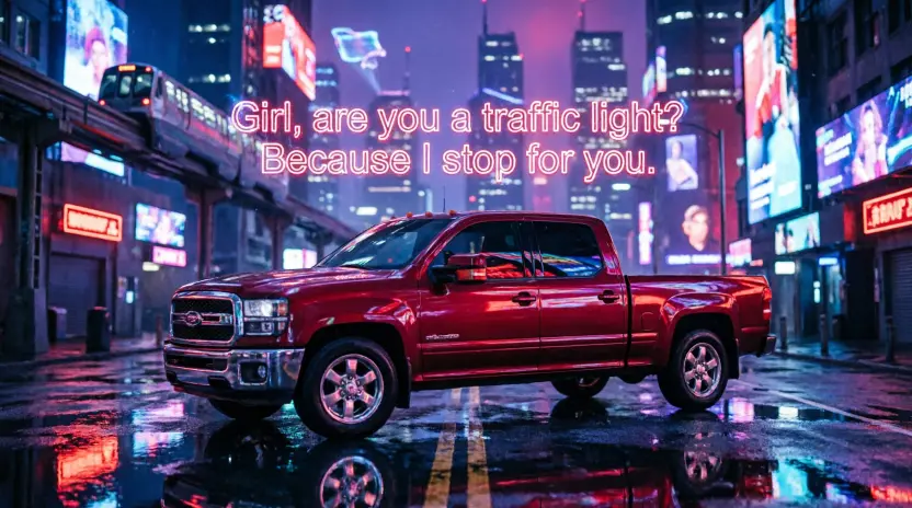 Romantic Red Pickup Lines