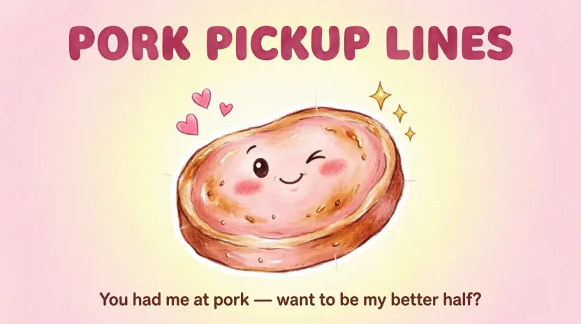 Cheesy Pork Pickup Lines That Are So Bad They’re Good
