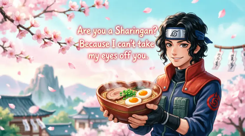 Cheesy Naruto Pickup Lines