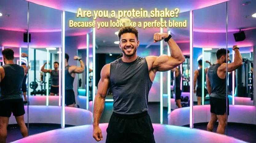 Cheesy Muscle Pickup Lines That Are Surprisingly Fun