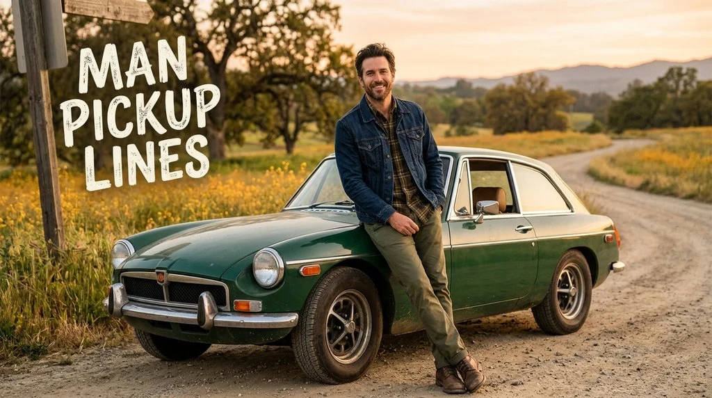 Best Man Pickup Lines