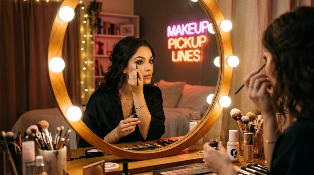 Cute Makeup Pickup Lines