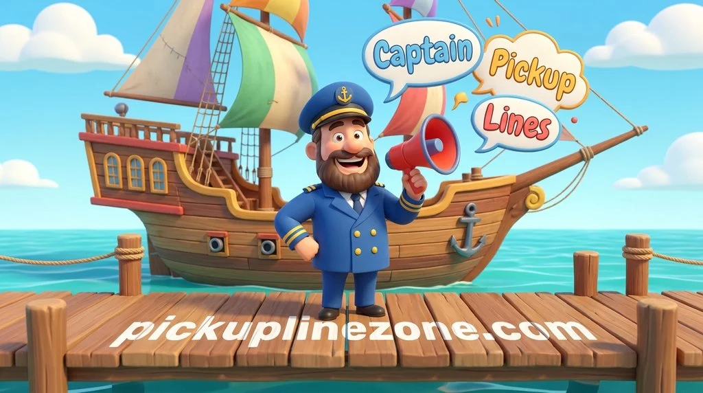 Cheesy Captain Pickup Lines That Are Surprisingly Charming