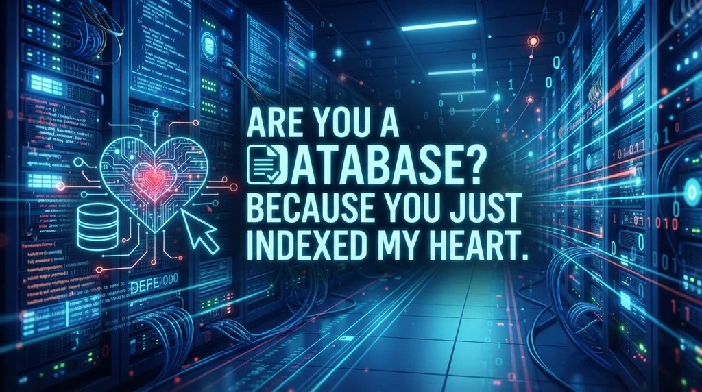 Funny Database Pickup Lines