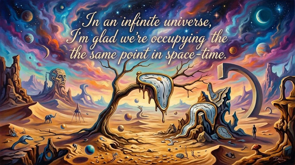Cheesy Existential Pickup Lines That Are Weirdly Charming