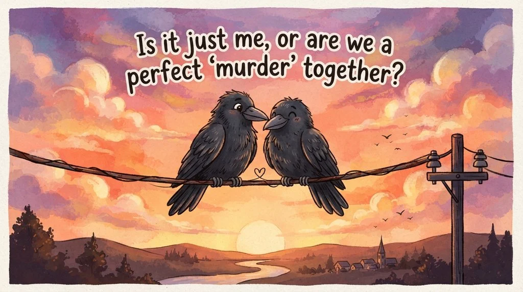 Funny Crow Pickup Lines That Will Make Them Laugh