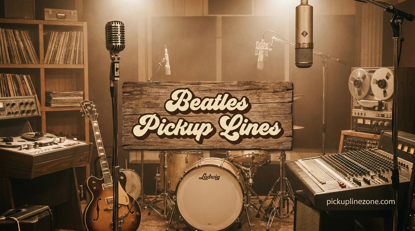 Cheesy Beatles Pickup Lines for Bold Flirting