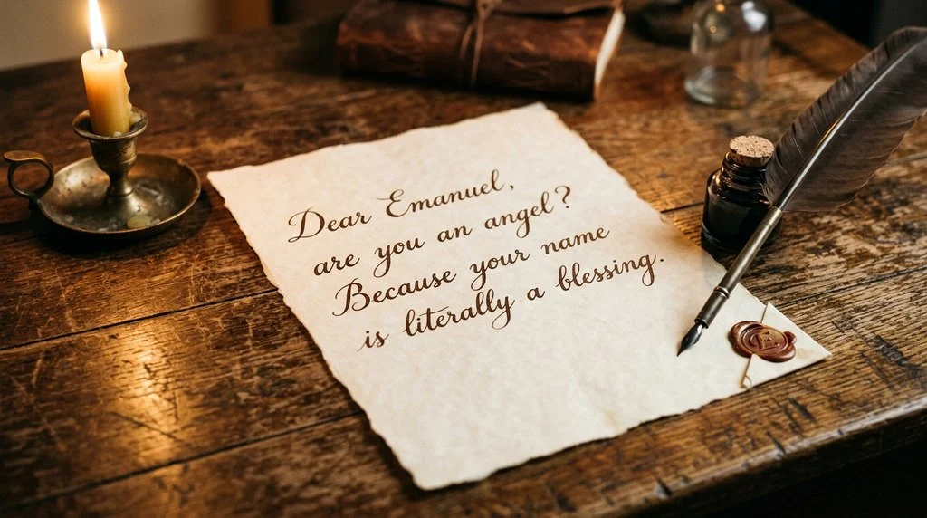 Cheesy Emanuel Pickup Lines