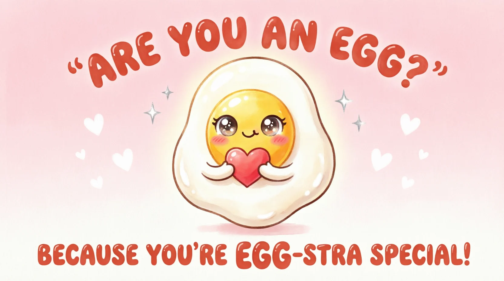 Eggcited Pickup Lines