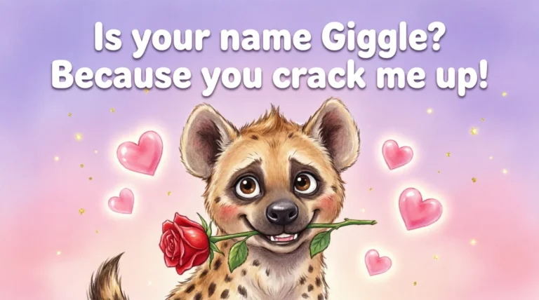 Hyena Pickup Lines