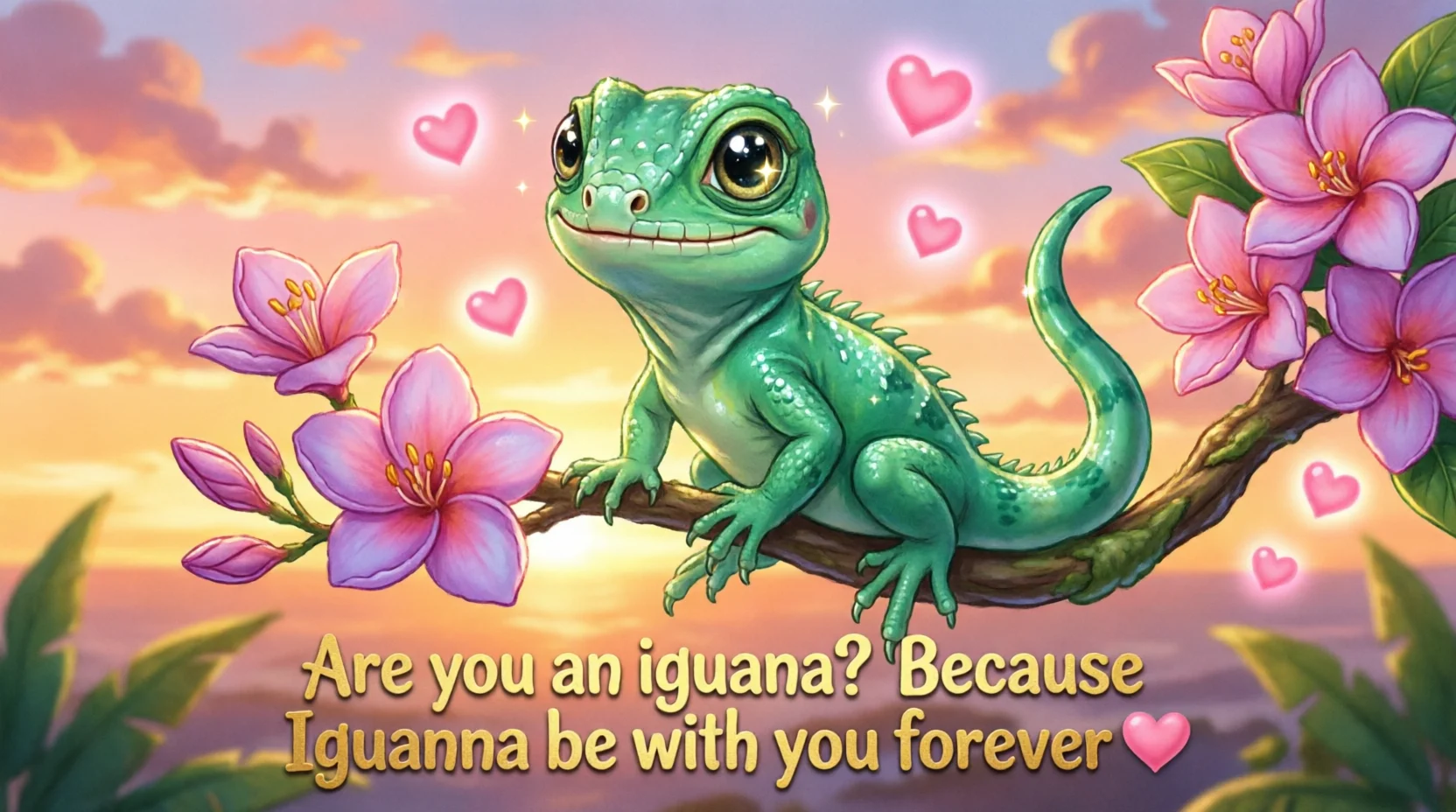 Iguana Pickup Lines