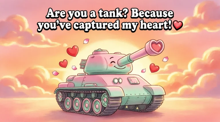 Tank Pickup Lines