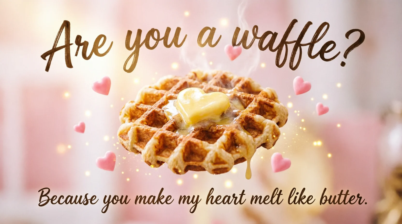 Waffle Pickup Lines