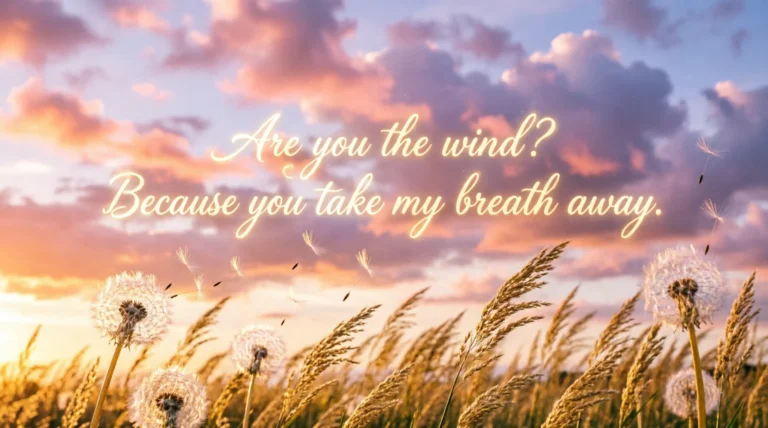 Wind Pickup Lines
