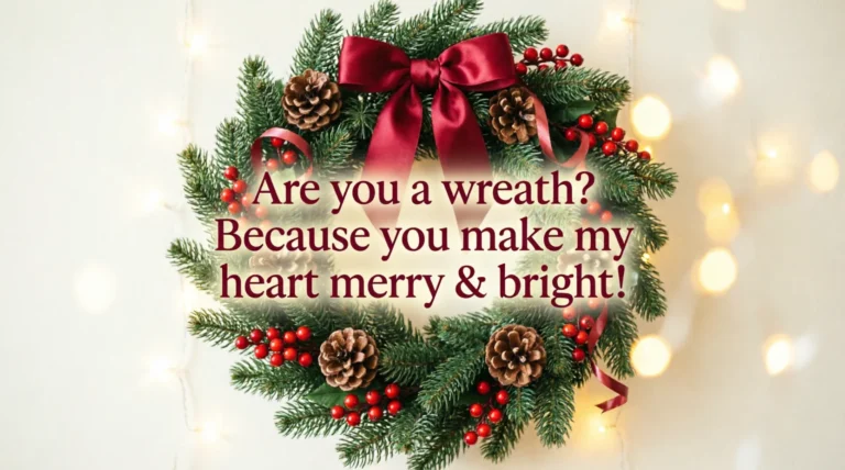 Wreath Pickup Lines