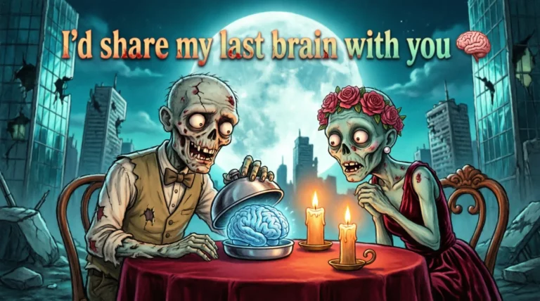 Zombie Pickup Lines