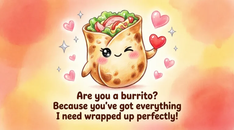 Burrito Pickup Lines