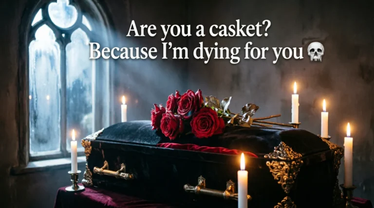 Casket Pickup Lines
