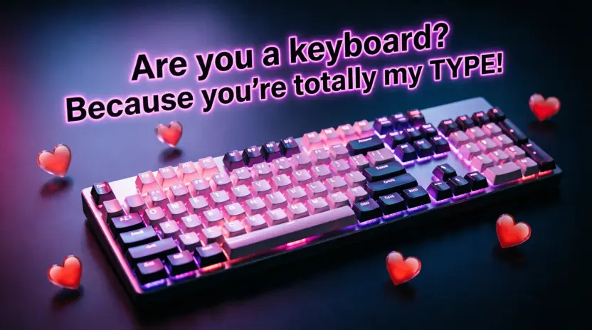 Keyboard Pickup Lines
