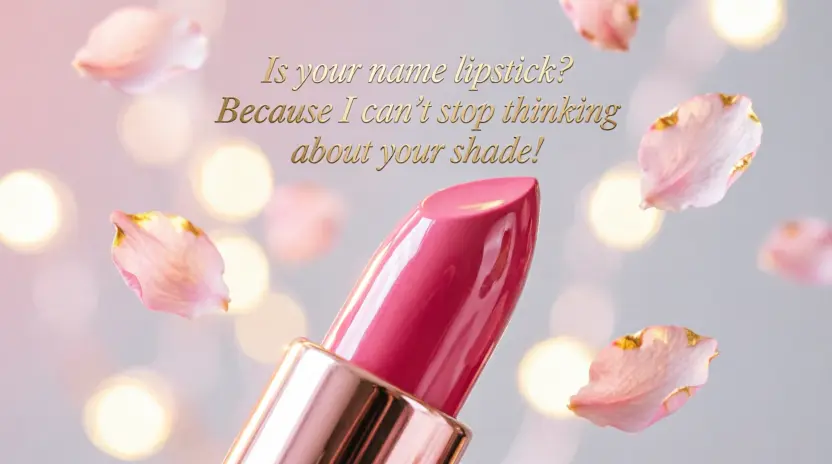 Lipstick Pickup Lines