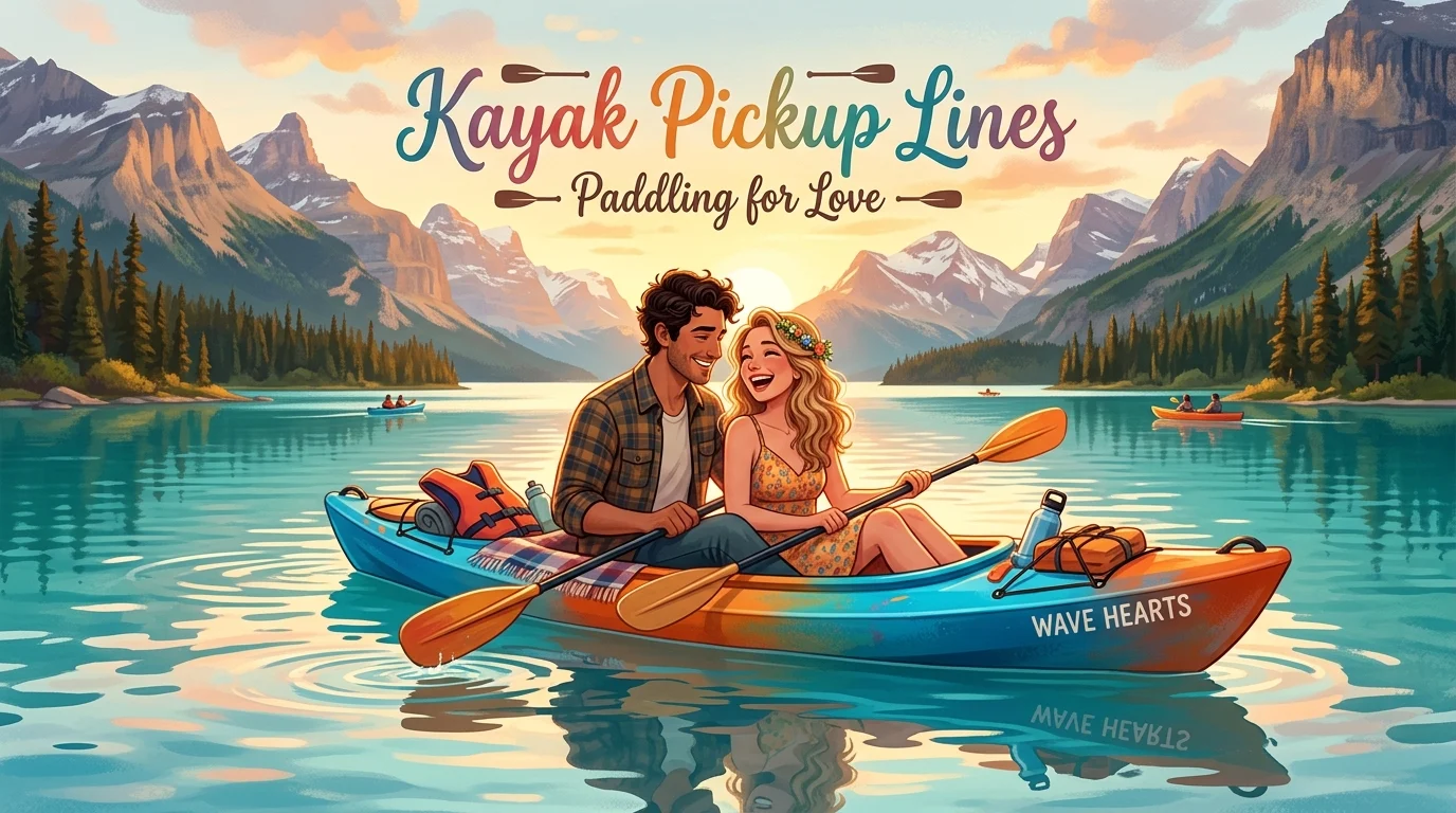 Kayak Pickup Lines