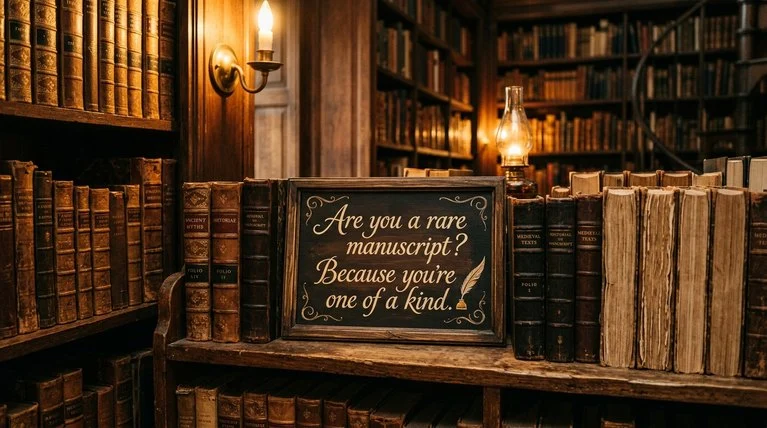 Library Pickup Lines