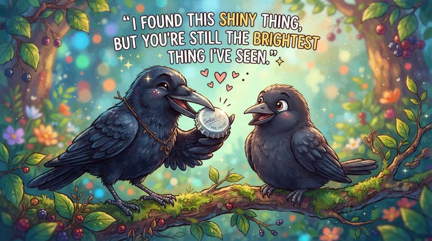 Crow Pickup Lines