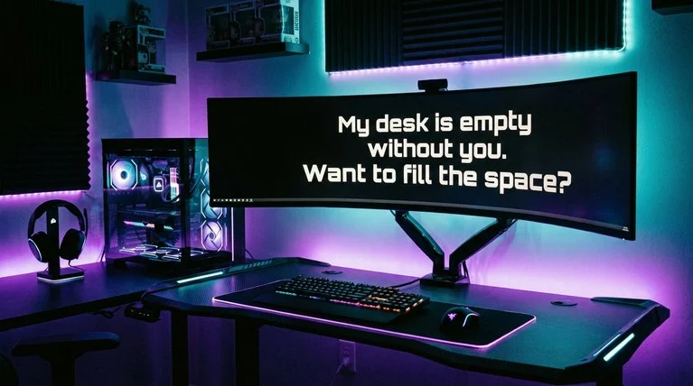 Desk Pickup Lines